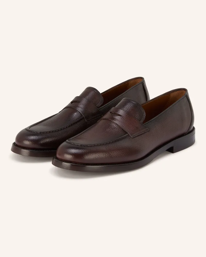 paul Penny-Loafer braun Dunkelbraun