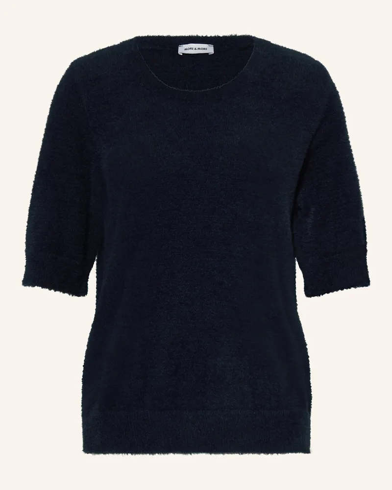 More & More Strickshirt Dunkelblau