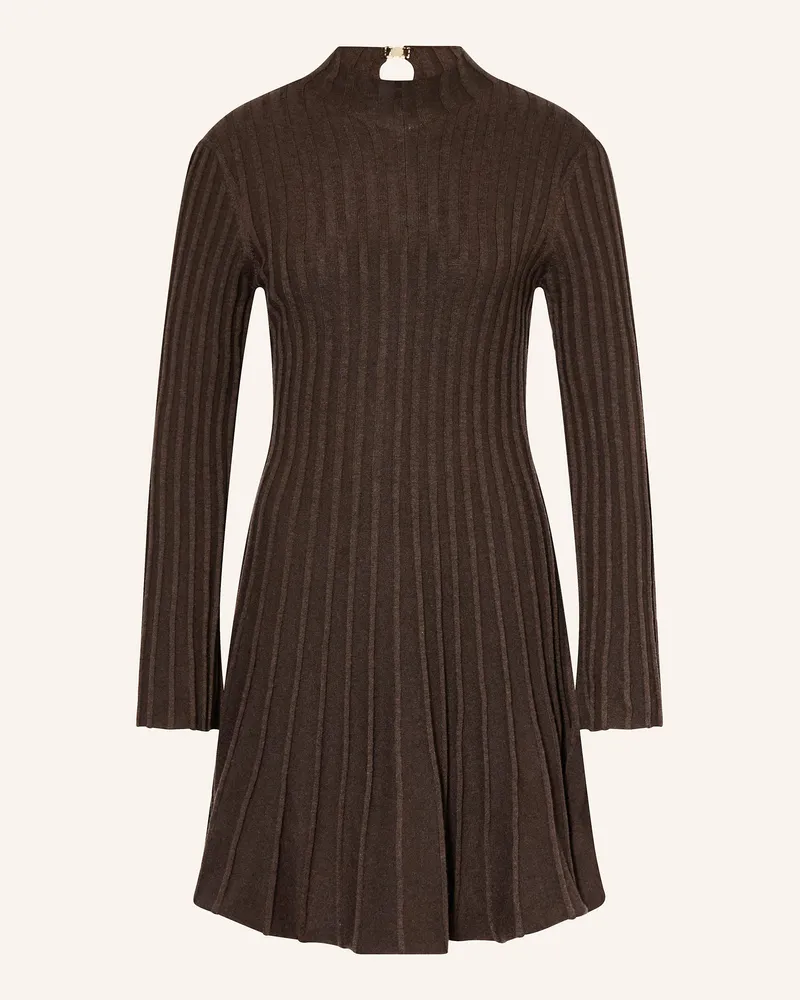 Maje Strickkleid Dunkelbraun