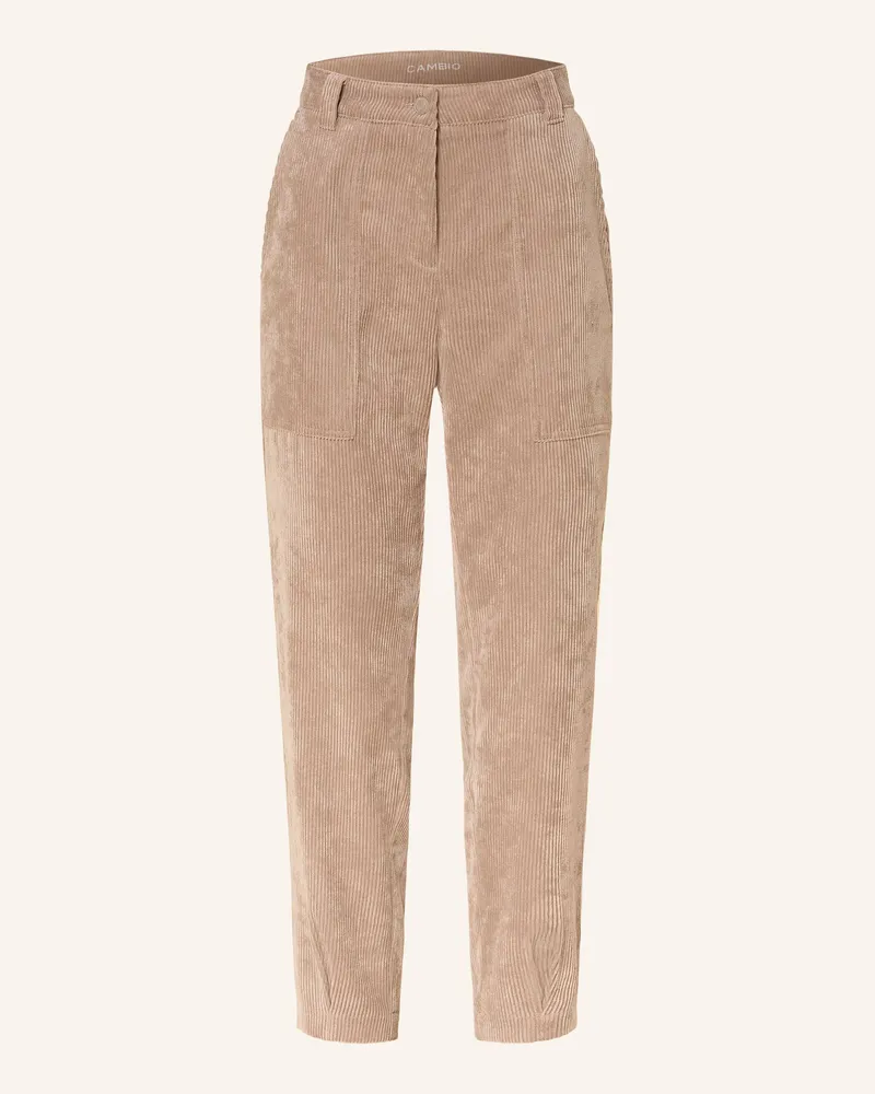 Cambio Cordhose Kiss beige Hellbraun
