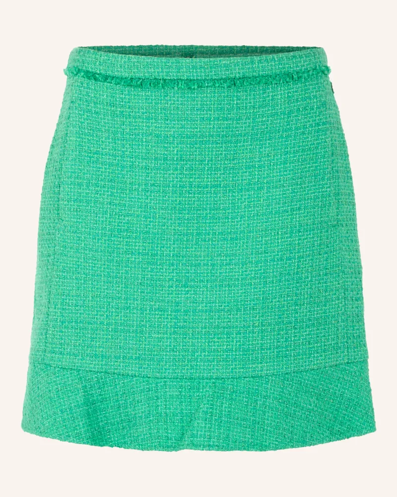 Marc Cain Tweed-Rock gruen Hellgrün