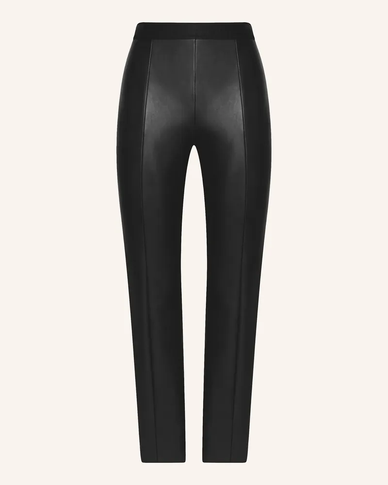 Wolford 7/8-Hose Jenna In Lederoptik schwarz Schwarz