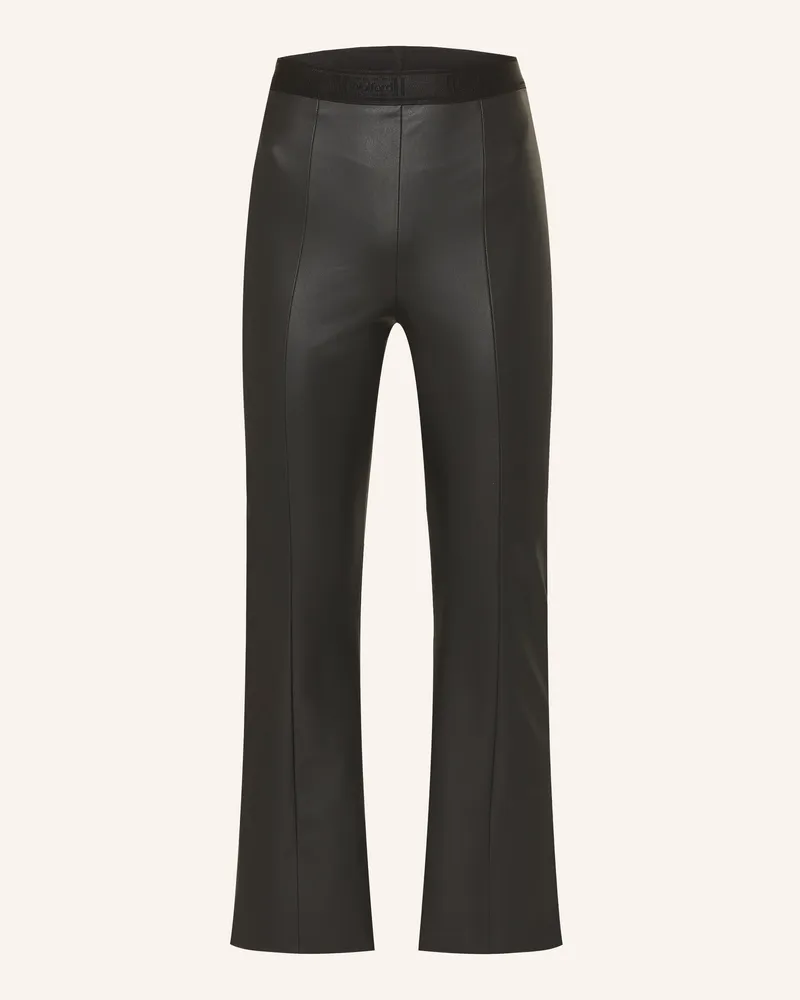 Wolford 7/8-Hose Jenna In Lederoptik schwarz Schwarz