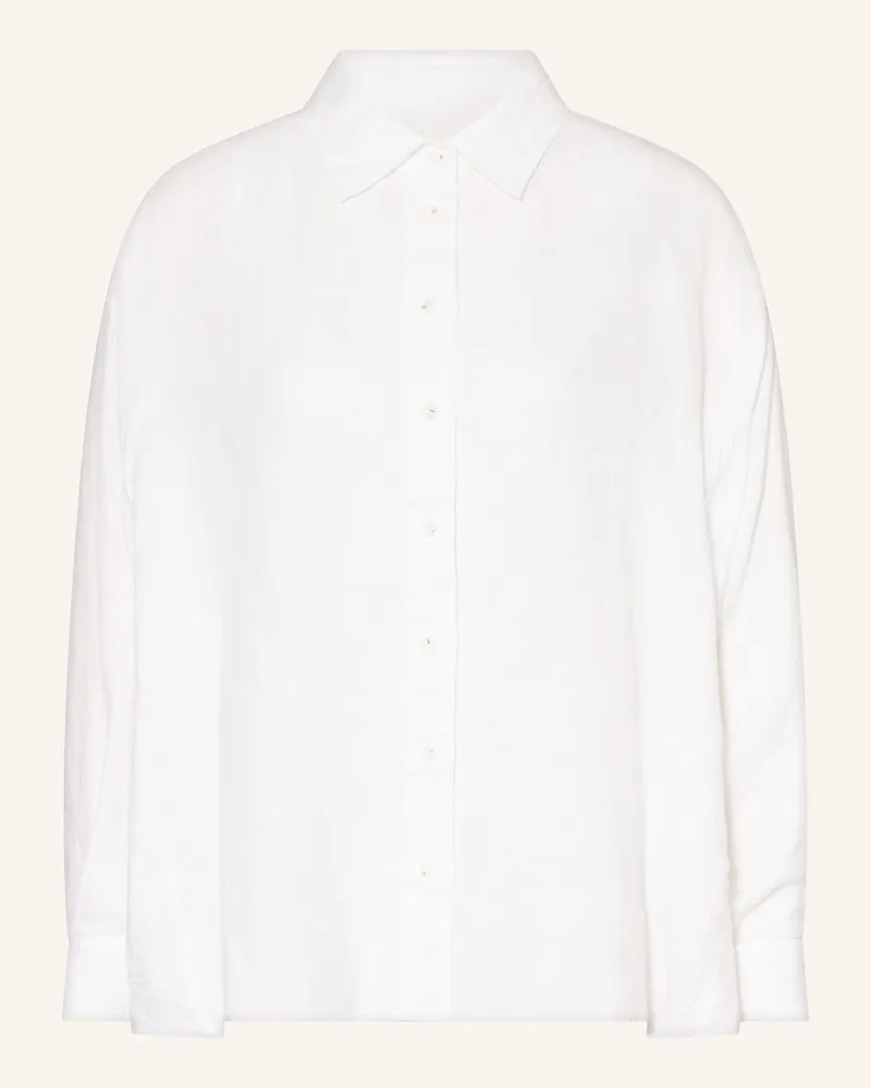 Closed Hemdbluse weiss Weiss