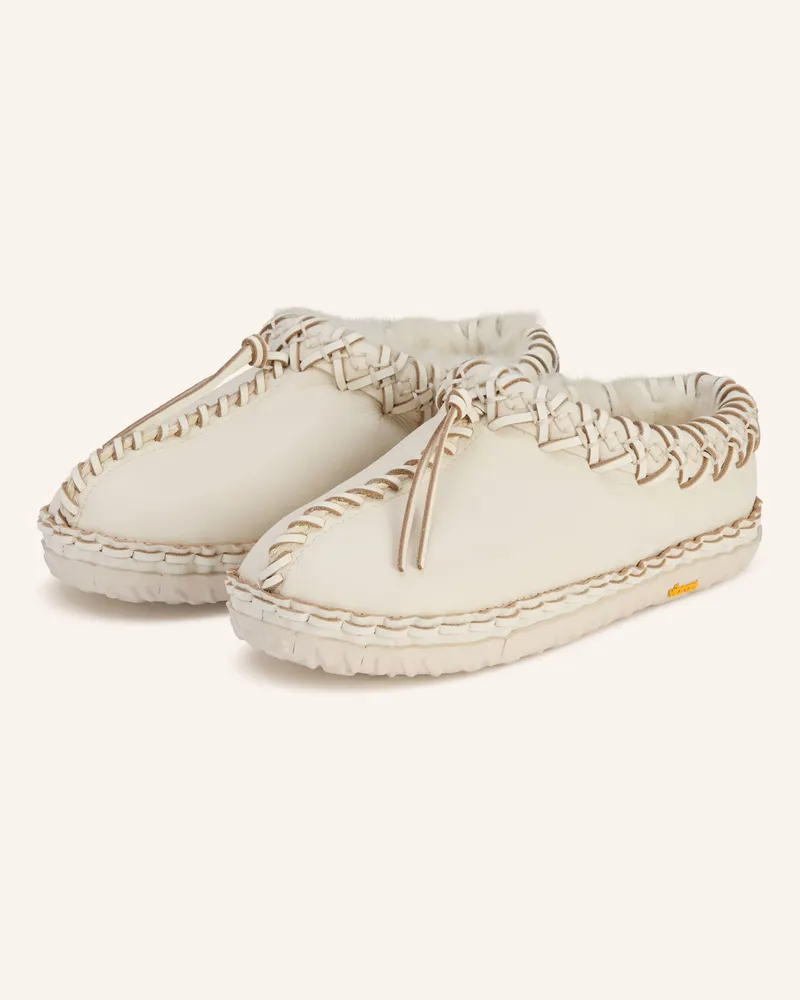 UGG Slipper Tasman Albite weiss Creme