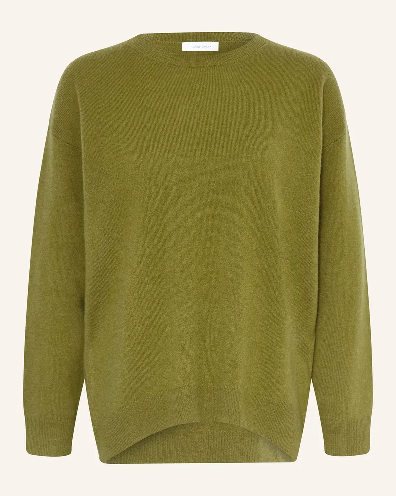 Darling Harbour Cashmere-Pullover Lodengrün