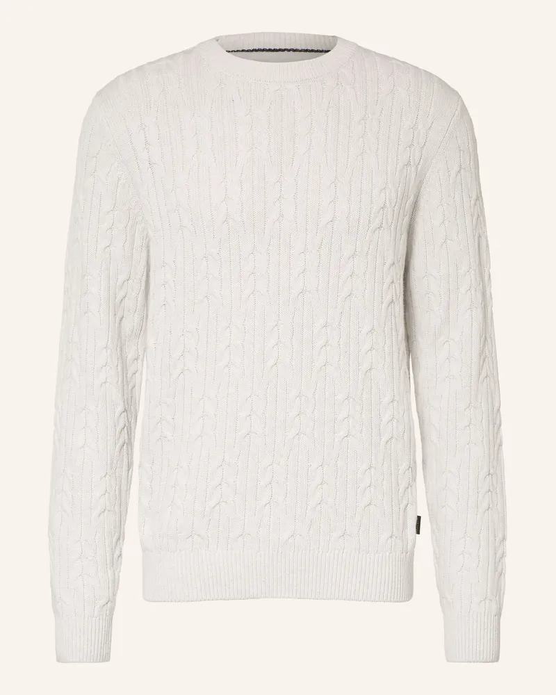 Fynch-Hatton Pullover weiss Creme