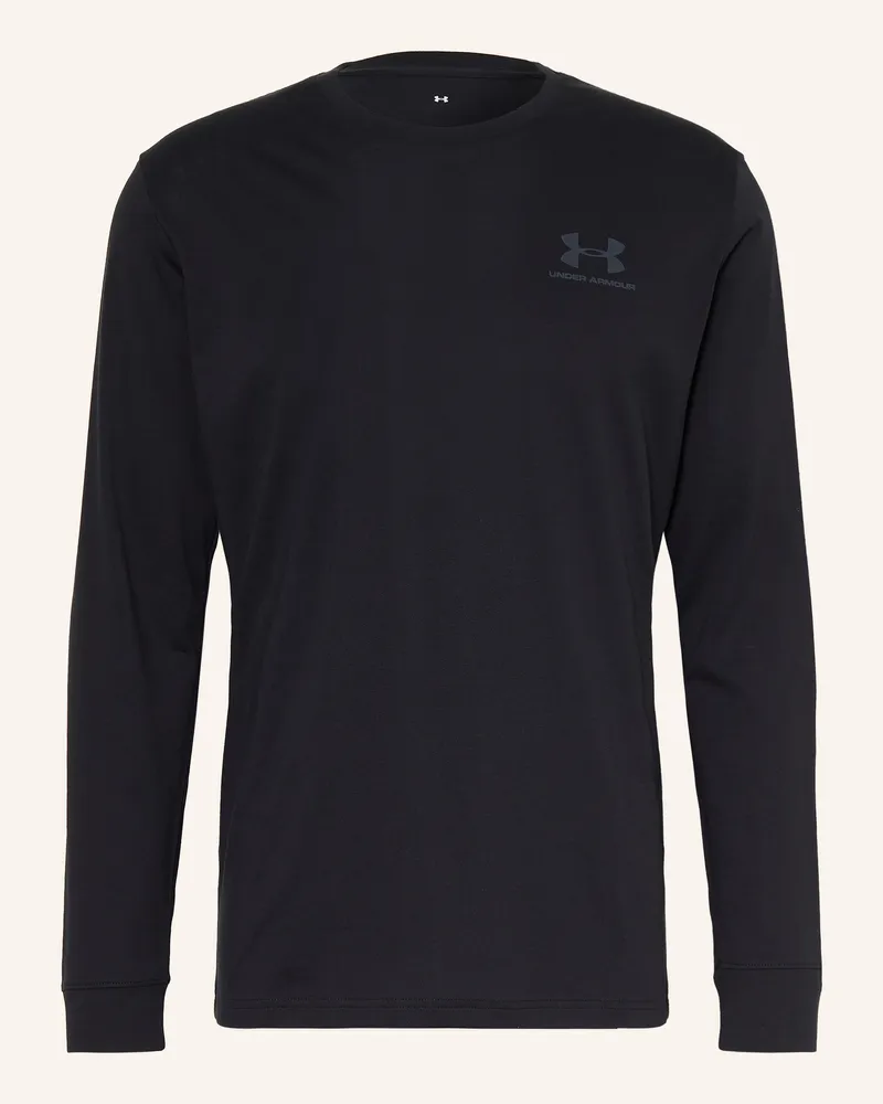Under Armour Longsleeve schwarz Schwarz