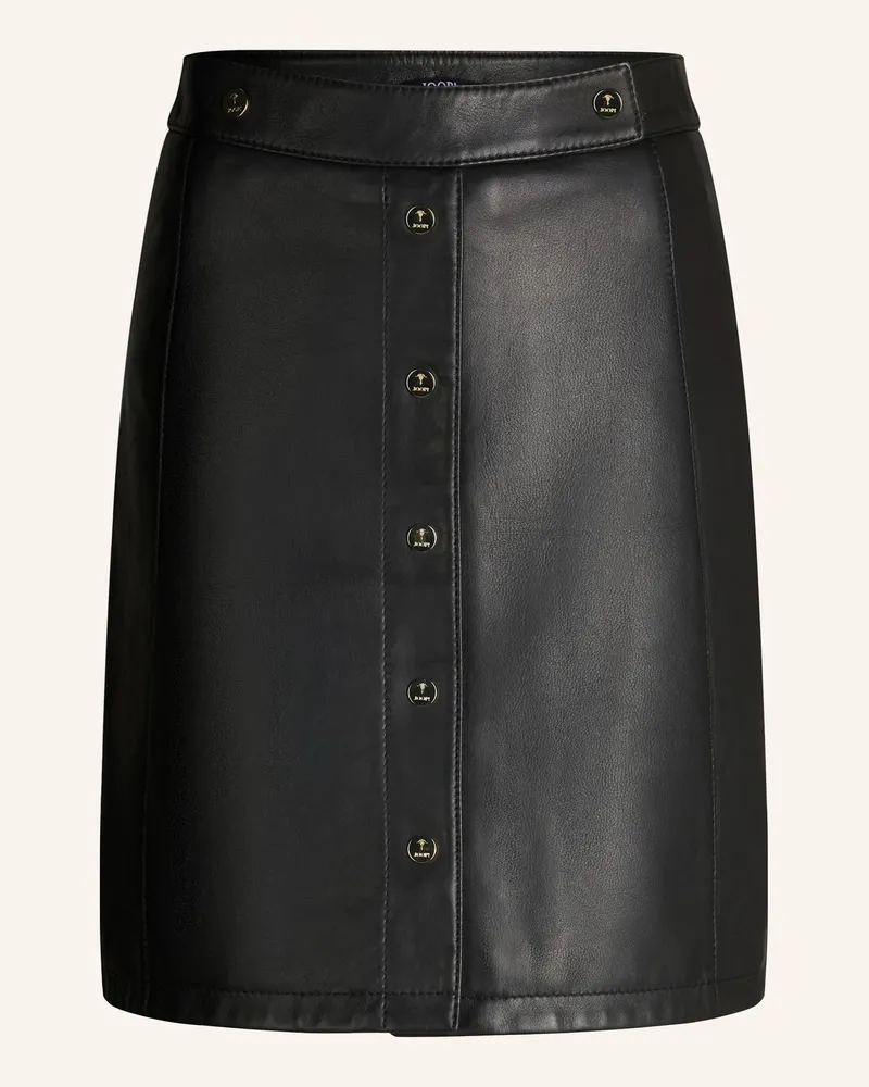 JOOP! Lederrock Schwarz