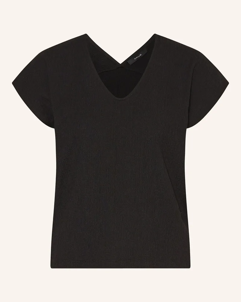 OPUS T-Shirt SIRUKUS Schwarz
