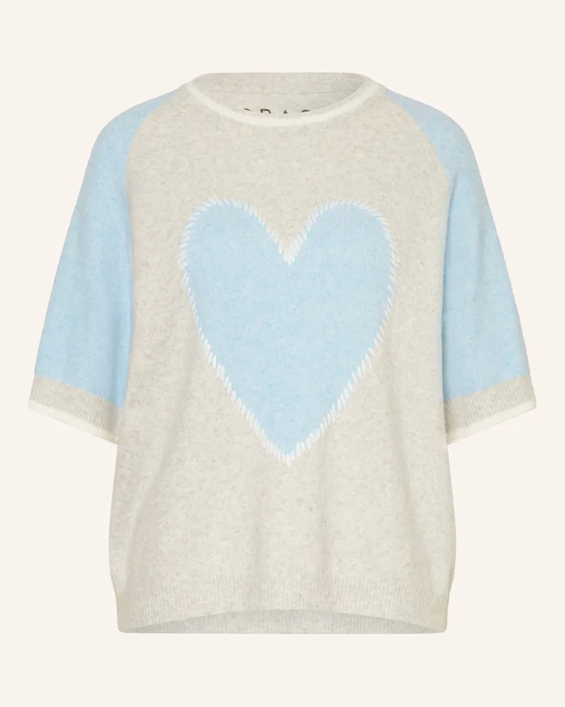 Grace Strickshirt grau Hellgrau