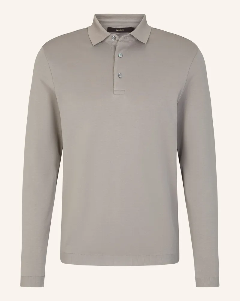 windsor. Poloshirt Grau