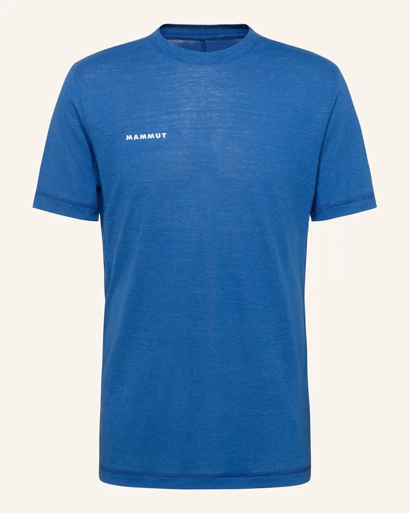 Mammut Funktionsshirt Massone Light blau Blau