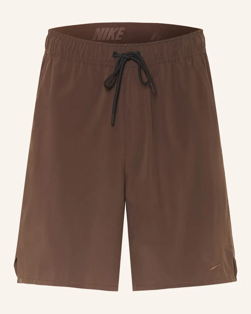 Nike Trainingsshorts Unlimited braun Dunkelbraun