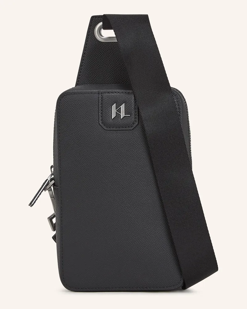 Karl Lagerfeld Gürteltasche schwarz Schwarz