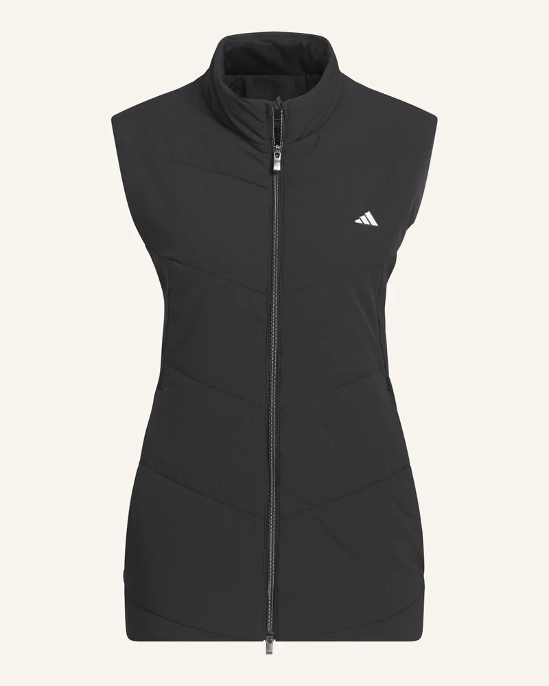 adidas ultimate365+ Course Control Weste, Abgesteppt schwarz Schwarz