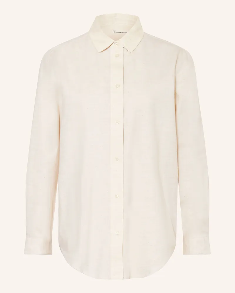 Knowledge Cotton Apparel Outdoor-Bluse Beige