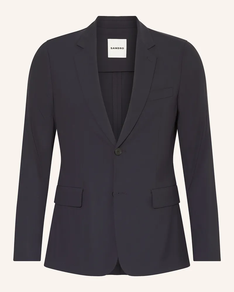 Sandro Sakko Extra Slim Fit Mit Wolle blau Dunkelblau