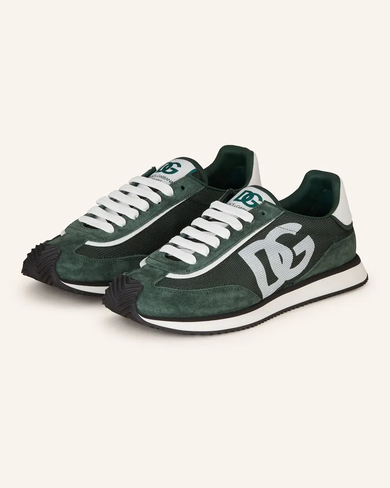 Dolce & Gabbana Sneaker DRAGON Grün