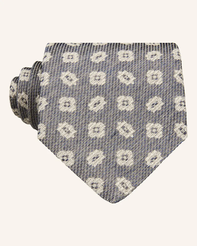 windsor. Krawatte blau Grau