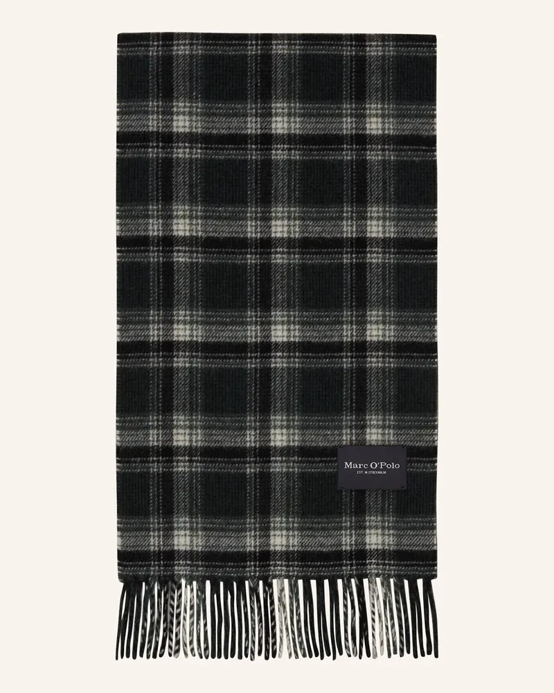 Marc O'Polo Schal Dunkelgrün