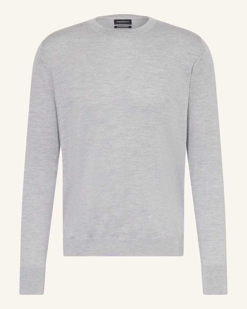 Strokesman's Pullover aus Merinowolle Grau