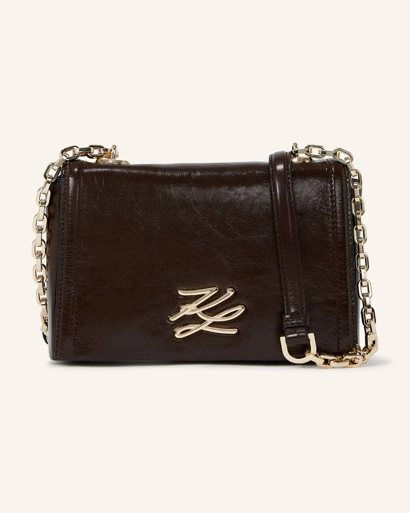 Karl Lagerfeld K/Autograph Umhängetasche Braun