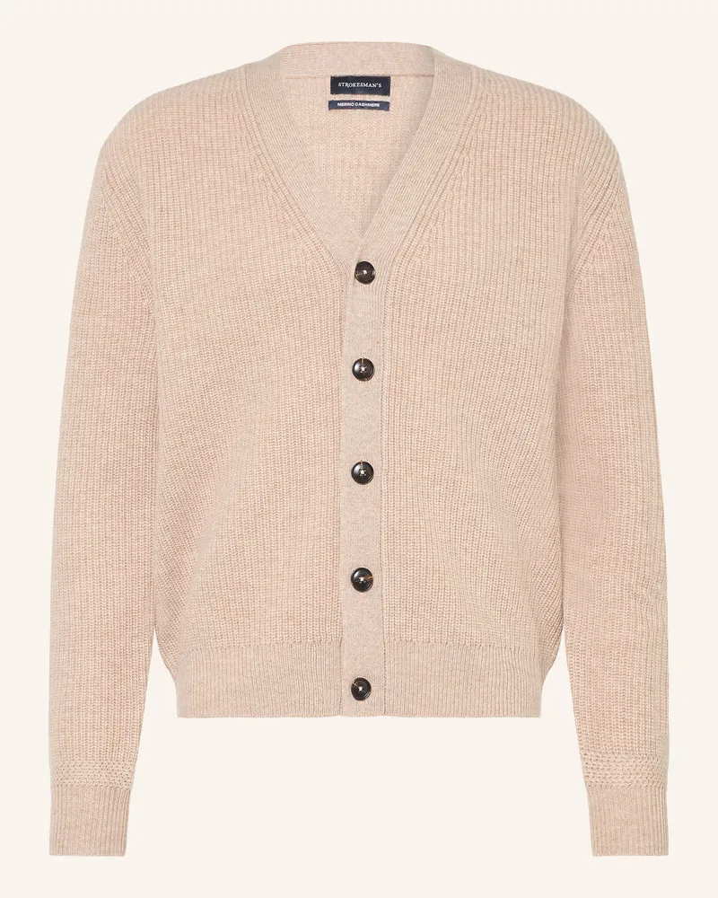 Strokesman's Strokesman Strickjacke beige Beige
