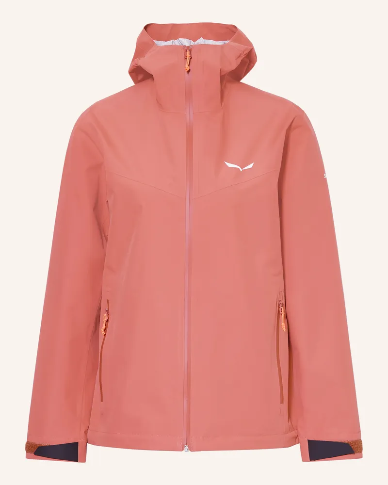 Salewa Hardshell-Jacke Puez 2.5l Ptx rot Hellrot