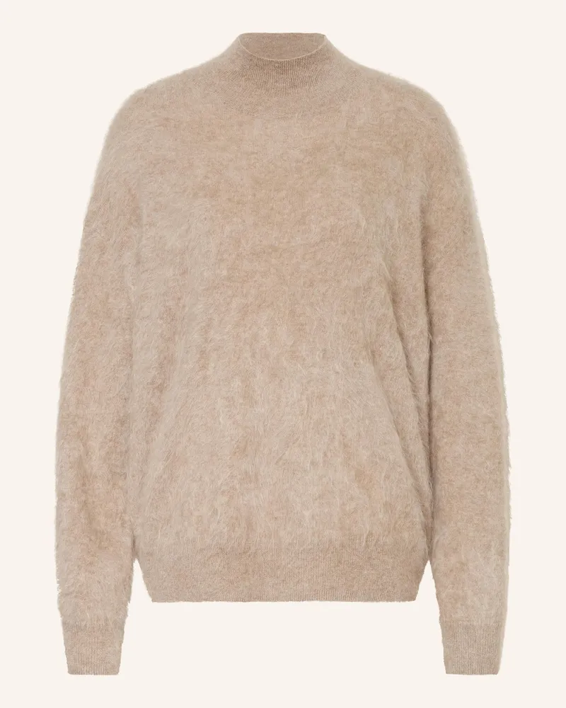 Mrs & HUGS Cashmere-Pullover beige Creme