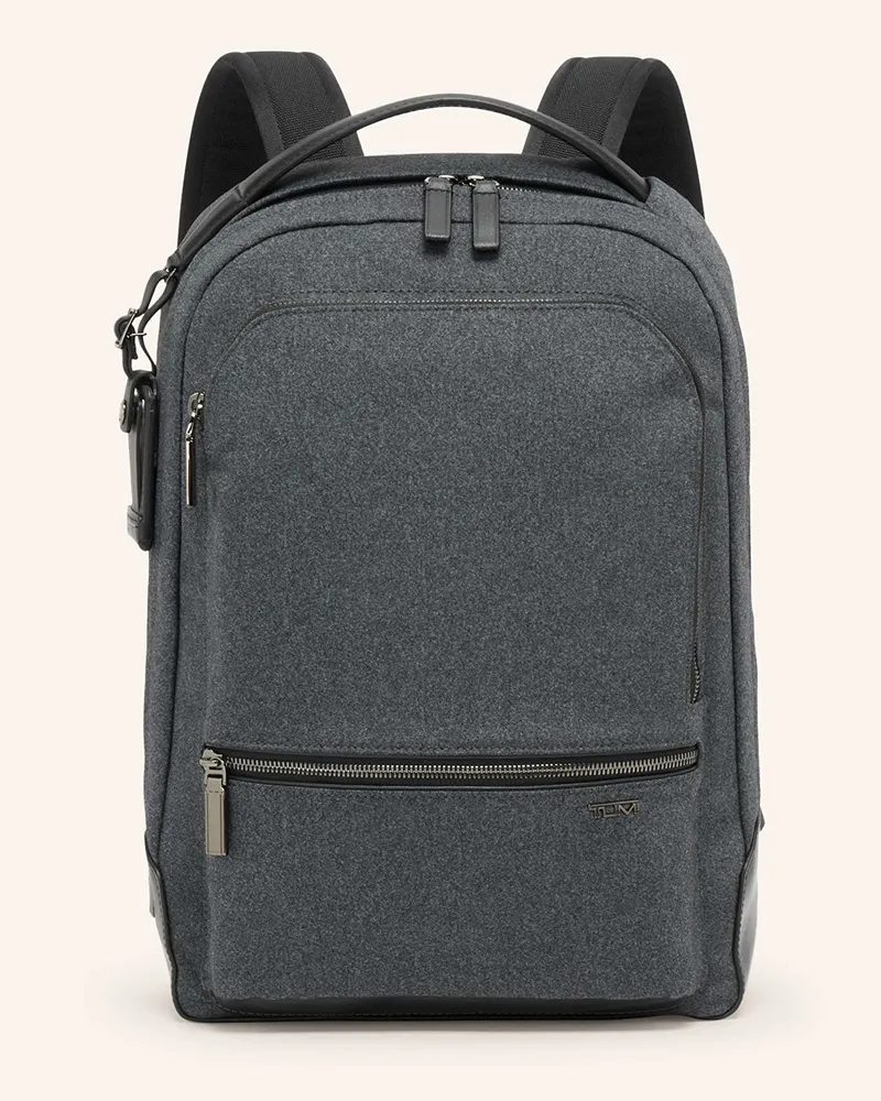Tumi Harrison Rucksack Bradner Mit Laptopfach grau Schwarz
