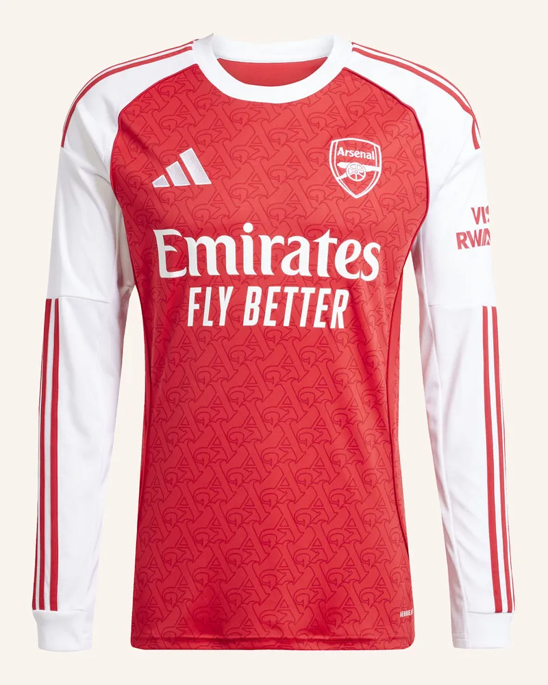 adidas Fc Arsenal 25/26 Long Sleeve Heimtrikot rot Rot