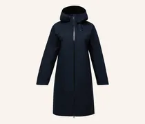 W Treeline Hipe® 2.5l  Shell Parka Regenmantel schwarz