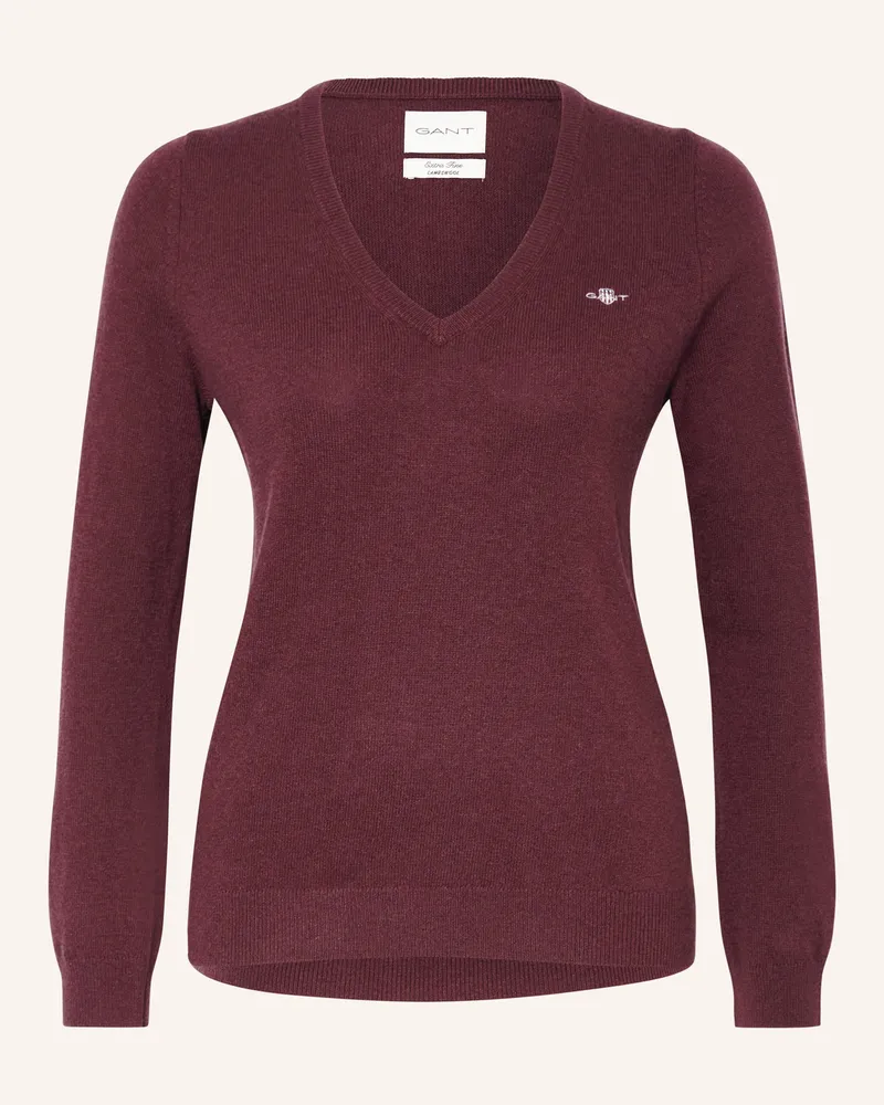 Gant Pullover rot Dunkelrot