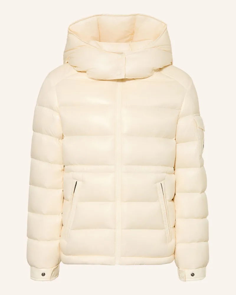 Moncler Daunenjacke Maire Mit Abnehmbarer Kapuze weiss Ecru