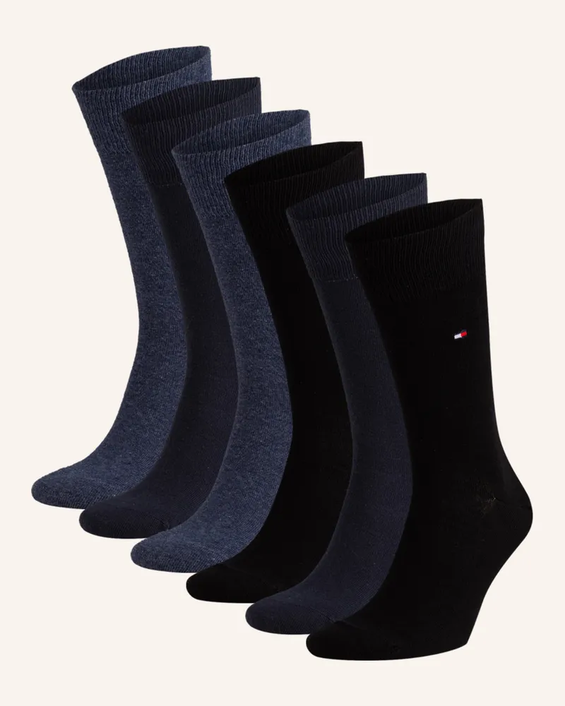 Tommy Hilfiger 6er-Pack Strümpfe blau 004