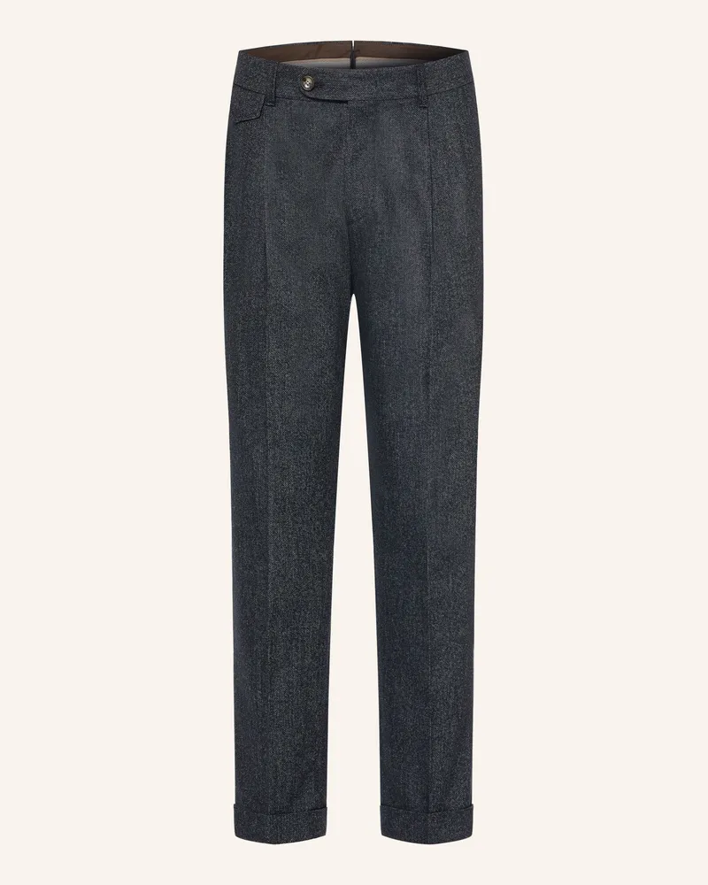 windsor. Anzughose Sapo Slim Fit blau 401