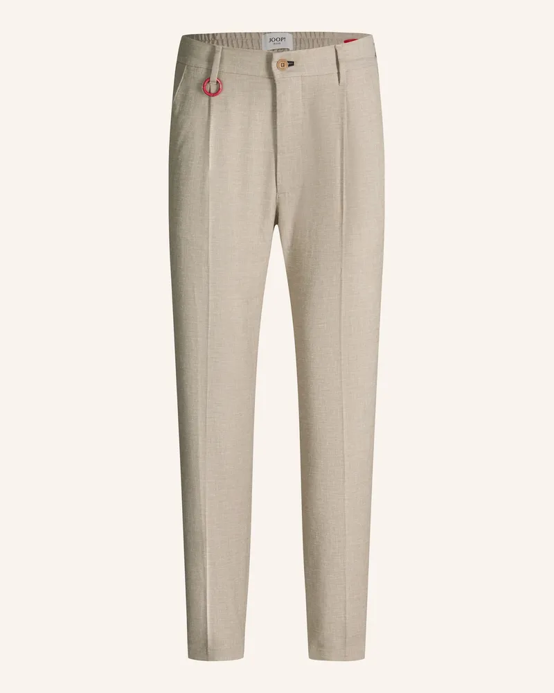 JOOP! Bundfaltenhose Loose Fit beige Beige