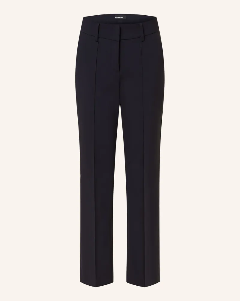 Cambio Bootcut-Hose Farah blau Dunkelblau