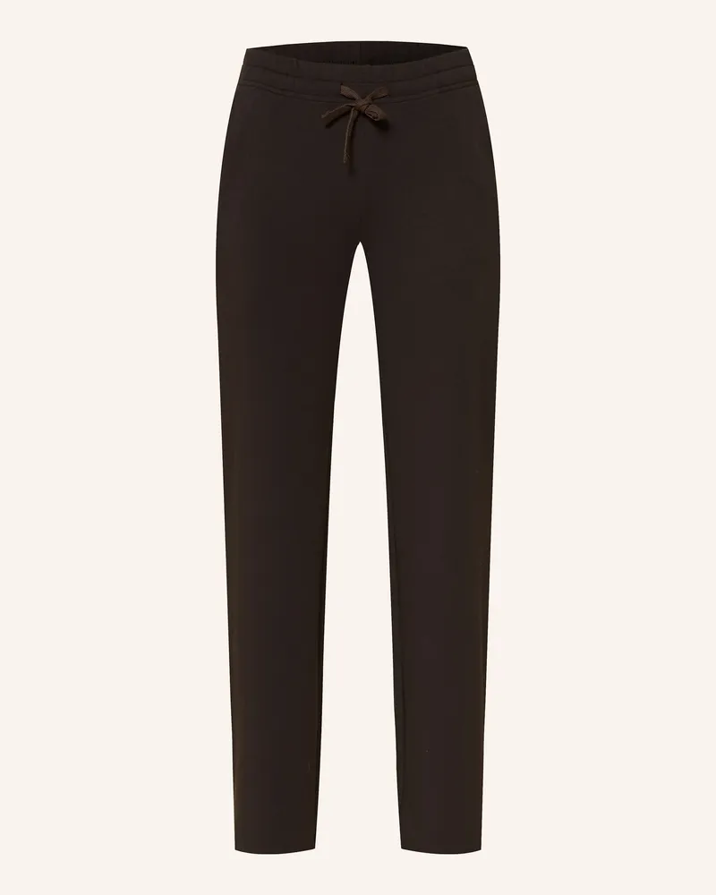 Juvia Sweatpants Elna braun Dunkelbraun