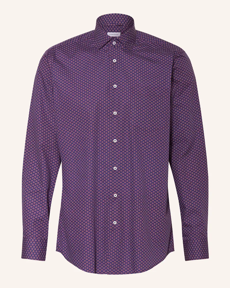 Seidensticker Hemd Regular Fit Lila