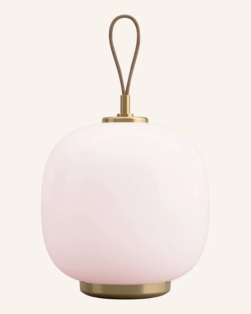Louis Poulsen Tischleuchte Vl 45 Radiohus Portable rosa Gold