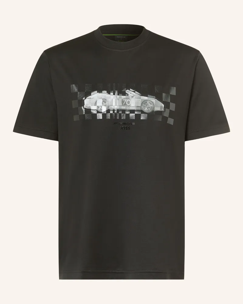 HUGO BOSS T-Shirt icons70 schwarz Schwarz