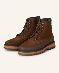 Gant Schnürboots CLAFTON - DUNKELBRAUN/ OLIV Braun