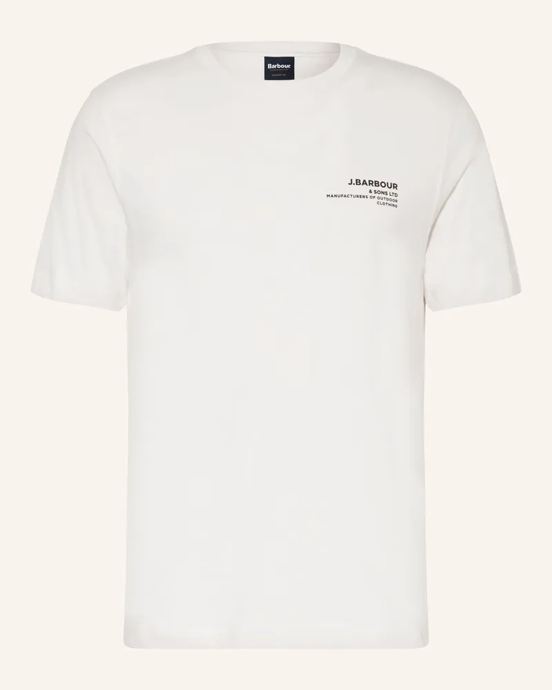 Barbour T-Shirt PARKEND Weiss