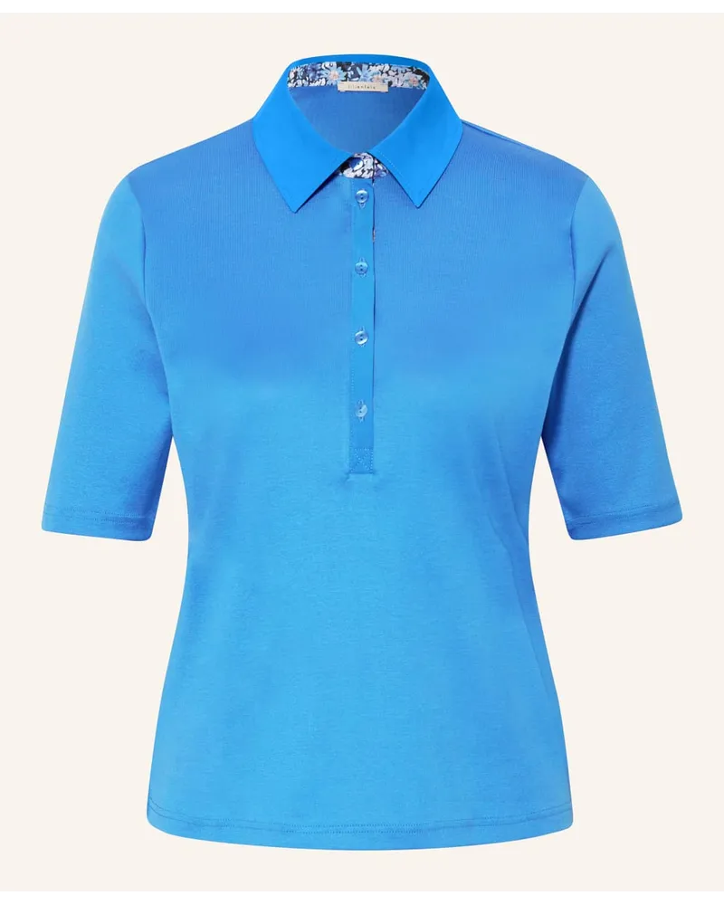 lilienfels Jersey-Poloshirt Blau