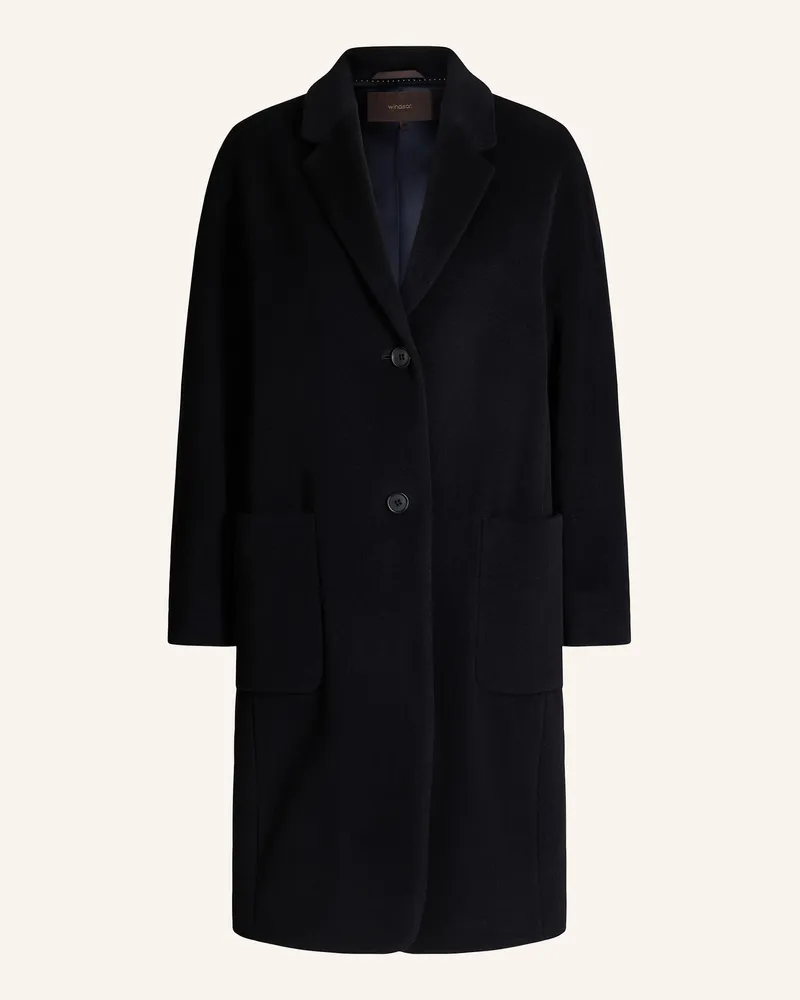 windsor. Wollmantel Dunkelblau