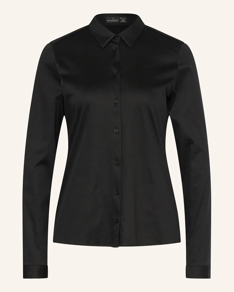 van Laack Hemdbluse Vl-Malis-Sv Aus Jersey schwarz 099