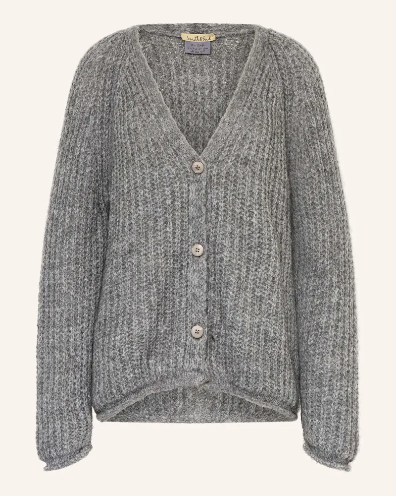 Smith & Soul Strickjacke Grau