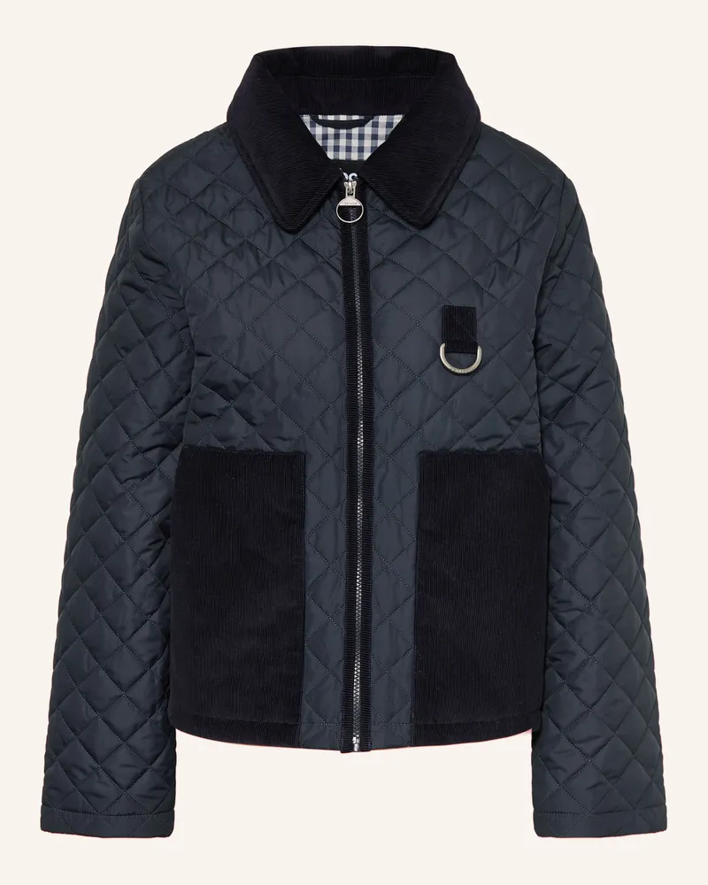Barbour Steppjacke Aylesby blau Dunkelblau